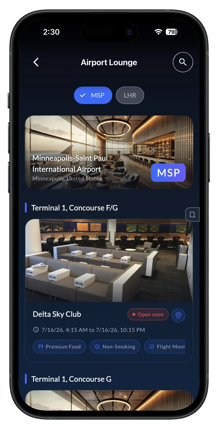 Airport Lounges