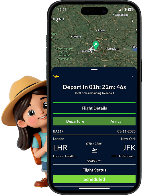 FlyFi App - Your Onboard Travel Buddy